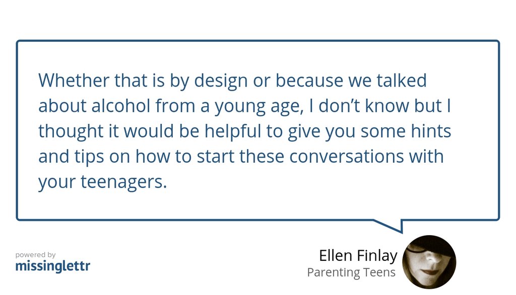TOP TIPS ON HOW TO TALK TO YOUR TEENAGER ABOUT ALCOHOL goo.gl/FnGU13 #Communication #Teenager