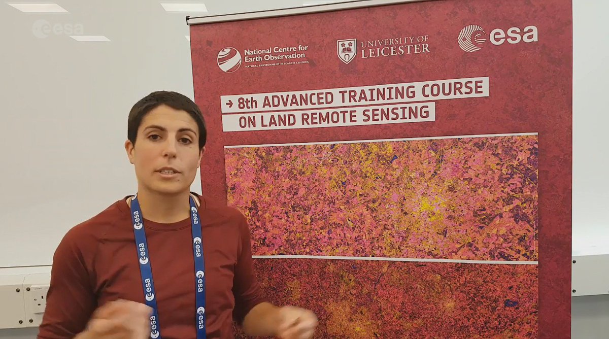 EO_OPEN_SCIENCE's tweet photo. An overview of last week's #ESALTC18: a full week course dedicated to #land #RemoteSensing. Find more insights from this @esa_eo course!
🎙️Interviews to participants &amp; profs> https://t.co/xNwqTQcK0n 
📊Participants posters> https://t.co/WpTr28rkED 
@uniofleicester @NCEOscience https://t.co/3RVo82ZIfE