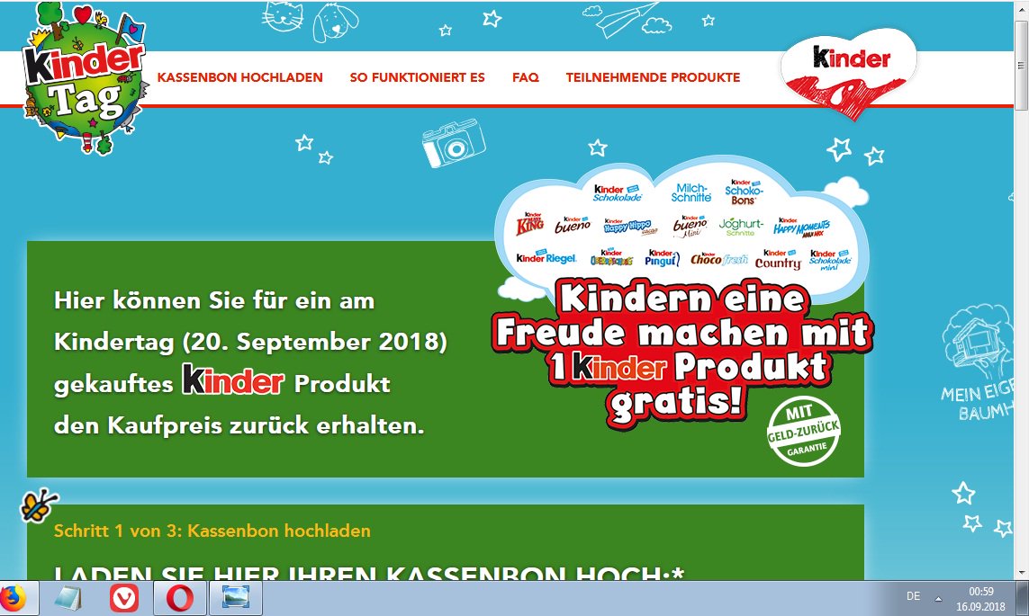 O Xrhsths Eva Pfister Sto Twitter Heute Am Kindertag Gratis Sussigkeiten Nur Am 9 Cashback Auf Ein Ferrero Kinder Produkt T Co Hlm57xiccv Kinder Kindertag Weltkindertag Familie Enkelkinder Kostenlos Gratis Cashback