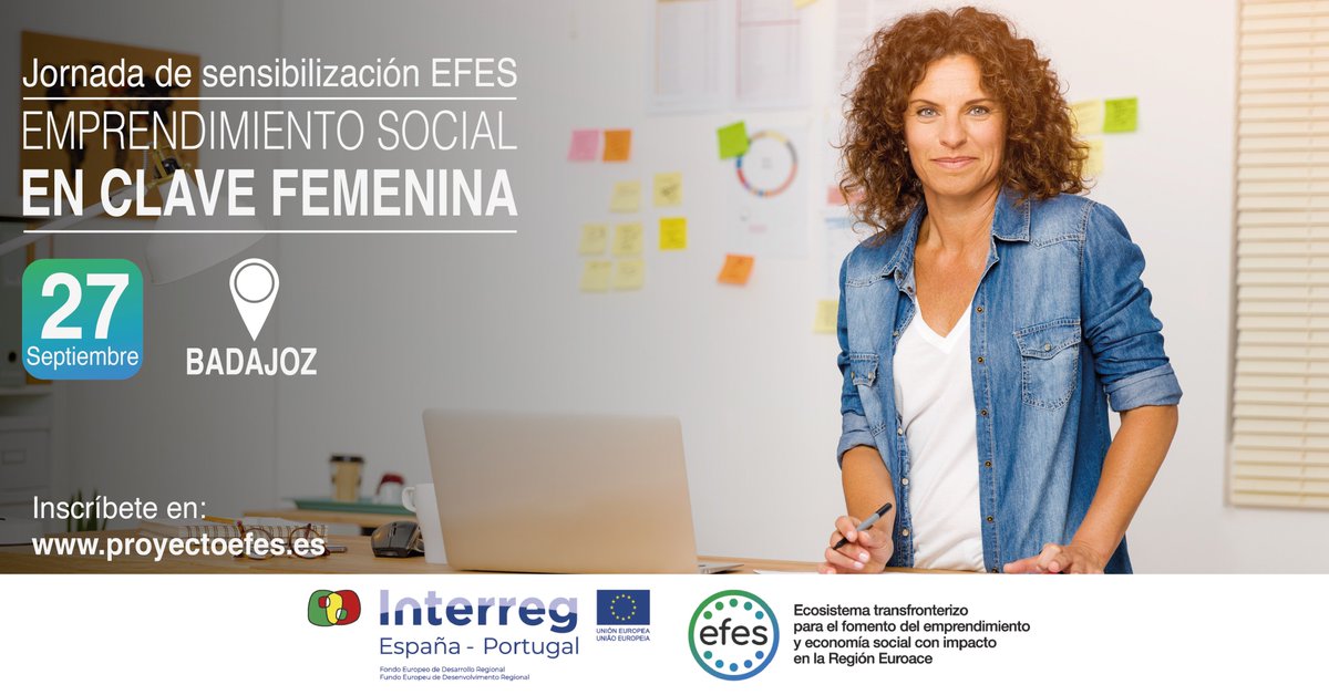lauracrisgu's tweet photo. 27/9 JORNADA “EMPRENDIMIENTO SOCIAL EN CLAVE FEMENINA”, una actividad para conocer el potencial del emprendimiento social en nuestra región y visibilizar iniciativas emprendedoras lideradas por mujeres. Inscríbete  https://t.co/gy2ndOjJM4 https://t.co/buSCP7CwDF