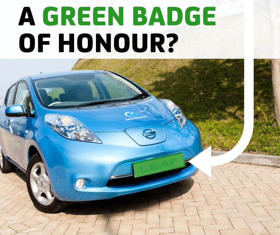 HomeEnergyScot's tweet photo. What do you think of this UK government proposal? 

Ultra low emission vehicles (ULEV) will get a special green number plate, as a badge of honour. 

Interested in EV's? Free on Saturday? Register for our free EV Roadshow in Perth:  https://t.co/SQrge6H0Jm https://t.co/GVhDeru7jo