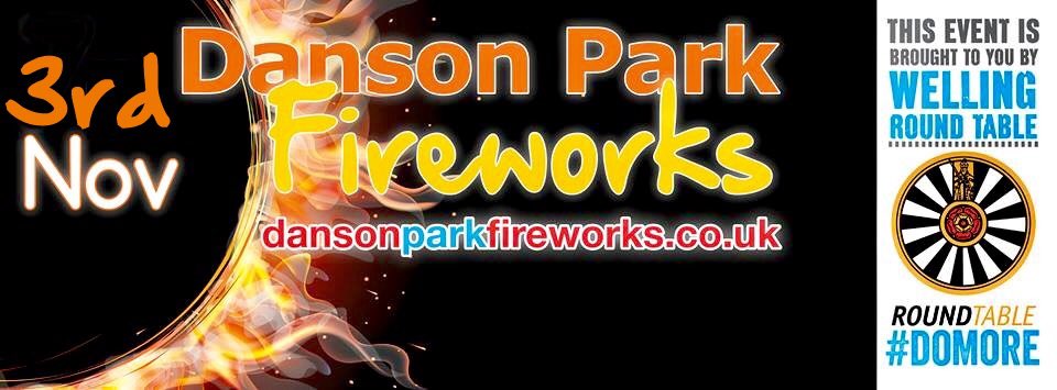 Get ready for our Annual Charity Fireworks display on Saturday 3rd November get your tickets online now at dansonparkfireworks.co.uk/tickets.html
