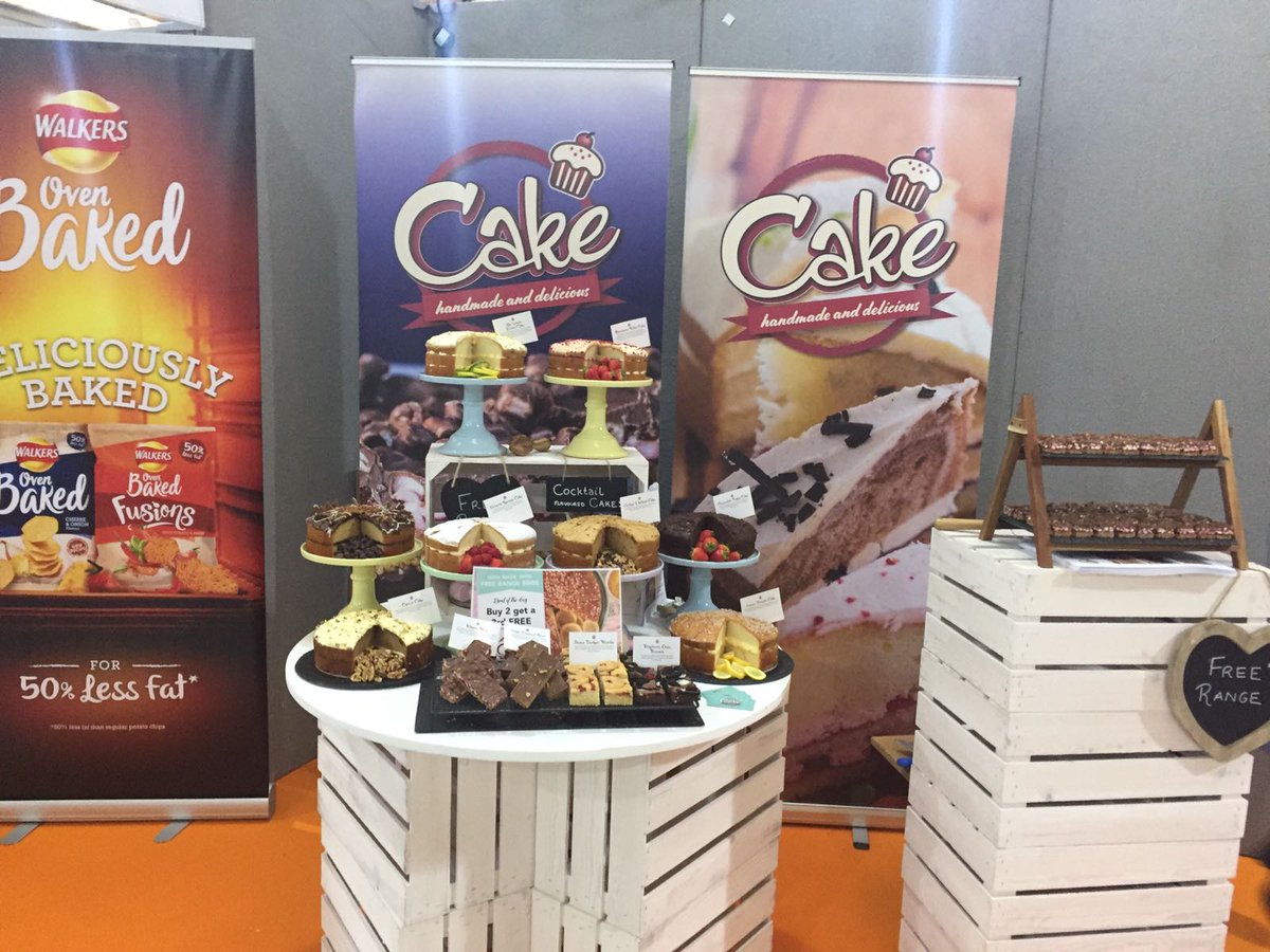 CakeScotland's tweet image. We are set up and ready to go! Come see us at @creedfs #CreedTradeShow2018 stand 72 and grab a bargain - 3 for 2 on all round cakes today only! #cakeglasgow