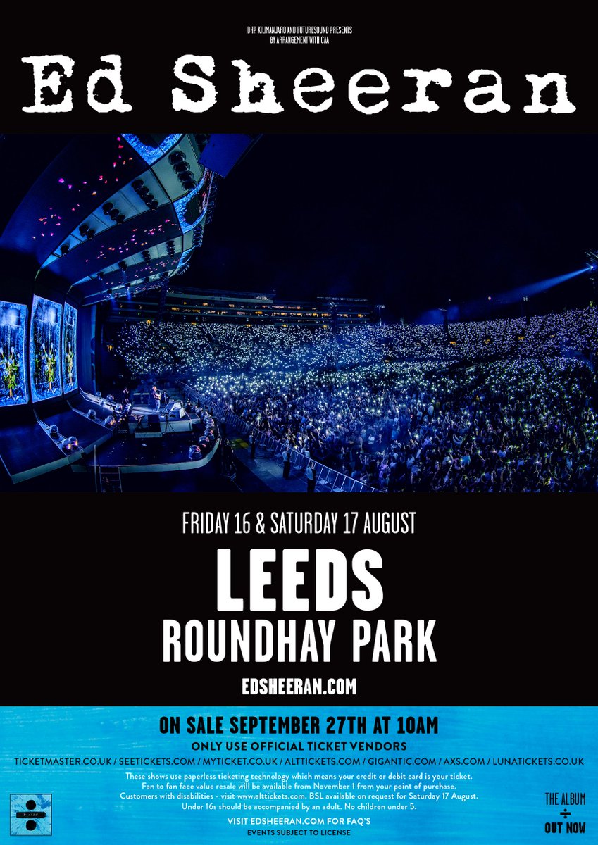 #eventsinleedsparks Really exciting announcement today  <a href="/LeedsCC_News/">Leeds Council News</a> <a href="/LeedsNews/">Yorkshire Evening Post</a> <a href="/edsheeran/">Ed Sheeran HQ</a> <a href="/roundhaypark/">RoundhayPark</a> <a href="/LeedsParks/">Leeds Parks</a>