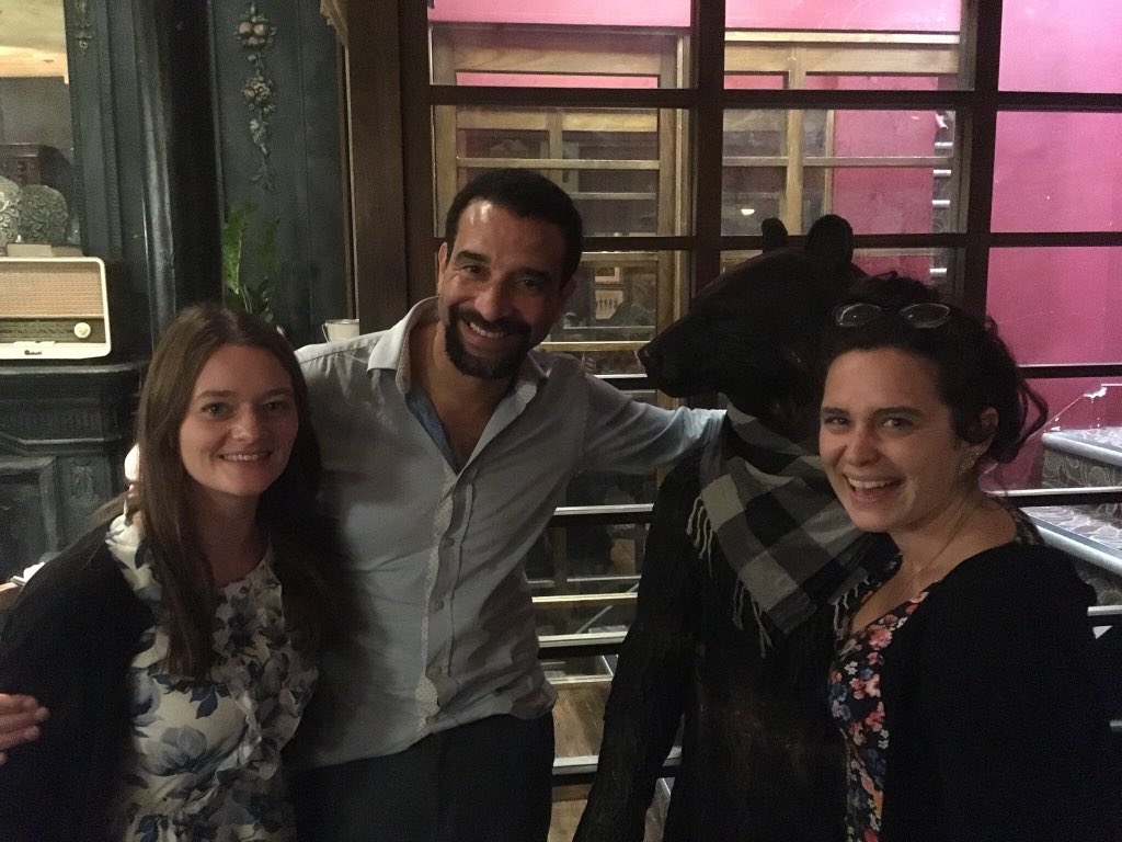 Brilliant night on Tuesday with <a href="/Sparklebard/">Gail Gallagher</a> and @steveblacker116 seeing DK Ugonna in ‘The Sword of Alex’ <a href="/WhiteBearTheatr/">White Bear Theatre</a>. A powerful and compelling piece with very strong performances from all the cast. Good luck with the rest of the run! <a href="/N1Management/">NorthOne Management</a>