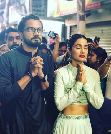 Pinkvilla Telly On Twitter Ganesh Chaturthi 2018 Hina Khan Visits Lalbaughcha Raja With Boyfriend Rocky Jaiswal See Photos Https T Co Xq4eufyvtm Hinakhan Eyehinakhan Https T Co Endi6dgehf