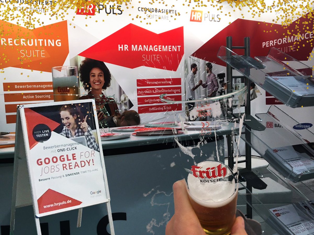 HRpulsGmbH's tweet photo. Muchas Gracias  #zpeurope für die vielen Eindrücke. 
Top-Thema dieses Jahr: #Bewerbermanagement 
Erschreckende Erkenntnis: nur ca. 5% der #Recruiter kannten #googleforjobs!
Beste Erkenntnis: wir sind am Puls der Zeit, sowie alle HR-Fashionists, die #hrpuls besucht haben https://t.co/I1knZHKST8