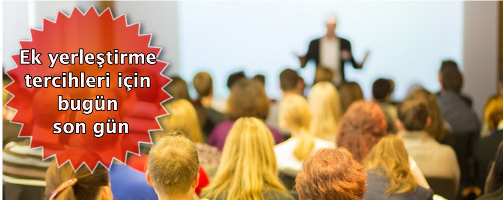 Üniversitelere ek yerleştirme tercihleri için bugün son gün!
egitimajansi.com/haber/universi…