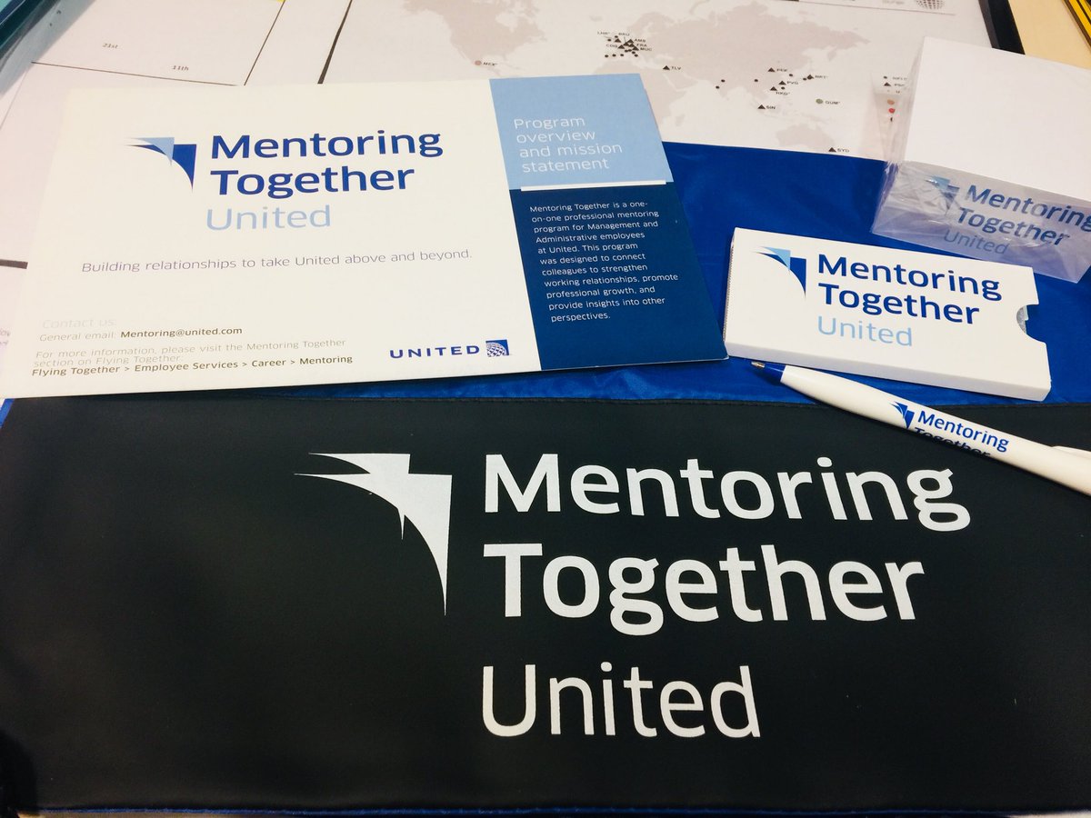 ammyheathrow's tweet photo. Another great program that United has made available for employees. Thks to Kristin,Paige & Victoria for sharing details of “Mentoring Together” and expanding the program to International stations. @weareunited #beingunited #personaldevelopmentandgrowth https://t.co/gT5XagvG2A