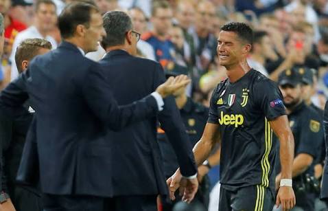 Following Ronaldo’s dismissal, Massimiliano Allegri calls for VAR introduction in UCL games sportssails.com/following-rona…