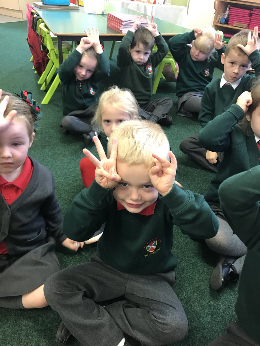 ShottsStPats's tweet photo. Great morning working on our numbers in P1 #SEALmaths #bunnyears https://t.co/s7Fd39zzS7