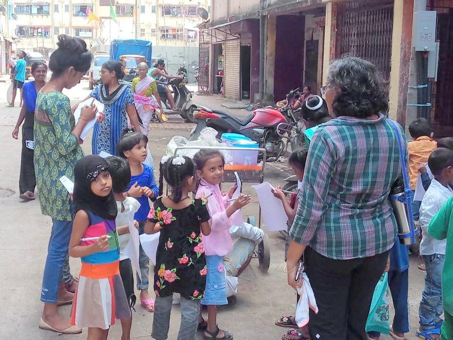 ApniShala's tweet photo. When #SocialAwareness starts as early as #kindergarten! 
#Education #EducatioForAll #SEL #SocialEmotionalLearning #ExperientialEducation #ConstructivistLearningTheory #WindowsAndMirrors #CASEL #Community #CommunityEngagment #KhojCommunitySchool #SELSchool https://t.co/tnuWuoySnS