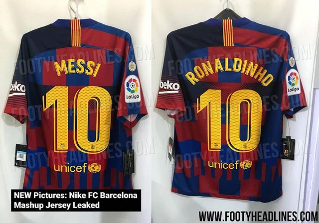 nike fc barcelona mashup jersey