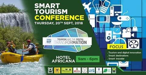 Attending the Smart Tourism Conference at Hotel Africana today. Tourism can't grow without exploring new technologies for digital optimisation. #WTDUG2018