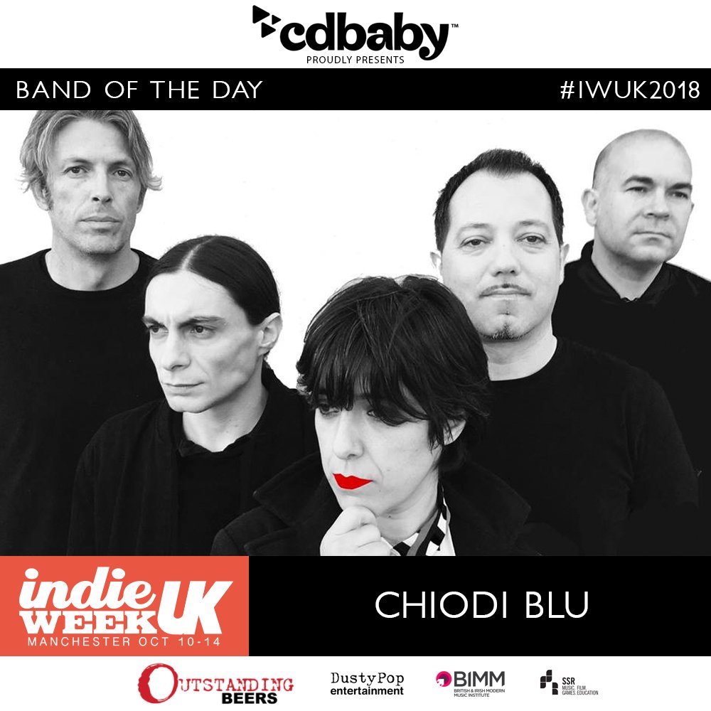 #ChiodiBlu | Indie Week UK Festival #Manchester Oct 10-14 ow.ly/aDS330lTXfy #IWUK2018