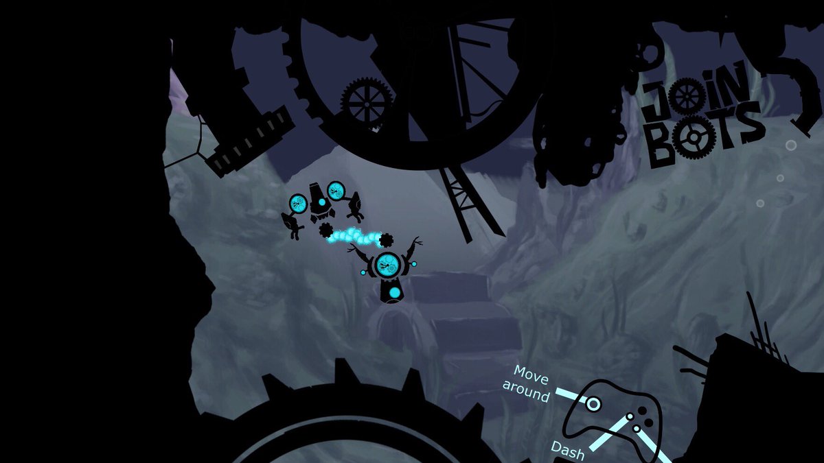 JoinBots's tweet image. Désormais on peut lire JoinBots quand on commence JoinBots ! Whaouuuuu ... et les contrôles du jeu aussi. Toujours disponible au @Shadok_eu dans le cadre du @FantasticStras