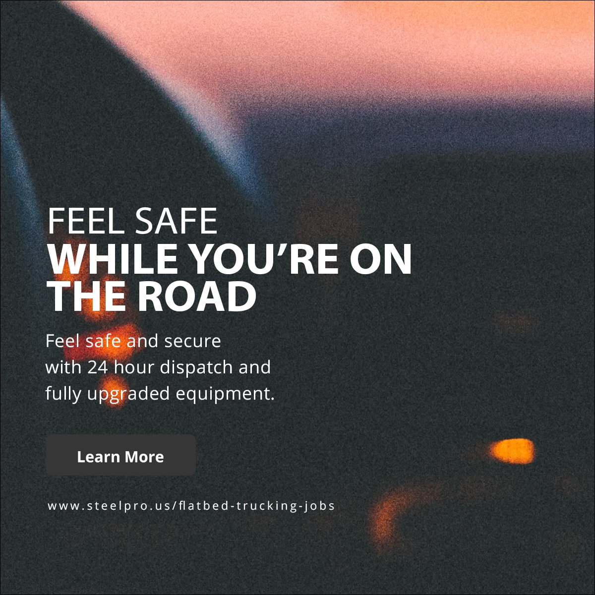 alcotransinc's tweet photo. Feel safe and secure with 24 hour dispatch and fully upgraded equipment.

Click here to apply: https://t.co/gncoMFwKw4

#truckers #trucking #alco #alcotransportation https://t.co/oQh5WlWNKt