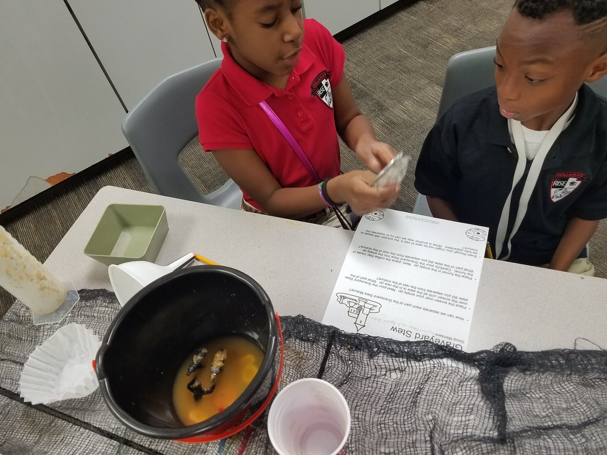 CindyGarrett20's tweet photo. @CHISDCP "Graveyard Stew" in full swing! Scholars are having fab fun with separating mixtures today! @MrsDailey15 @MrsFHillchcp #crosscurricularactivity https://t.co/X3QBNlmU3h