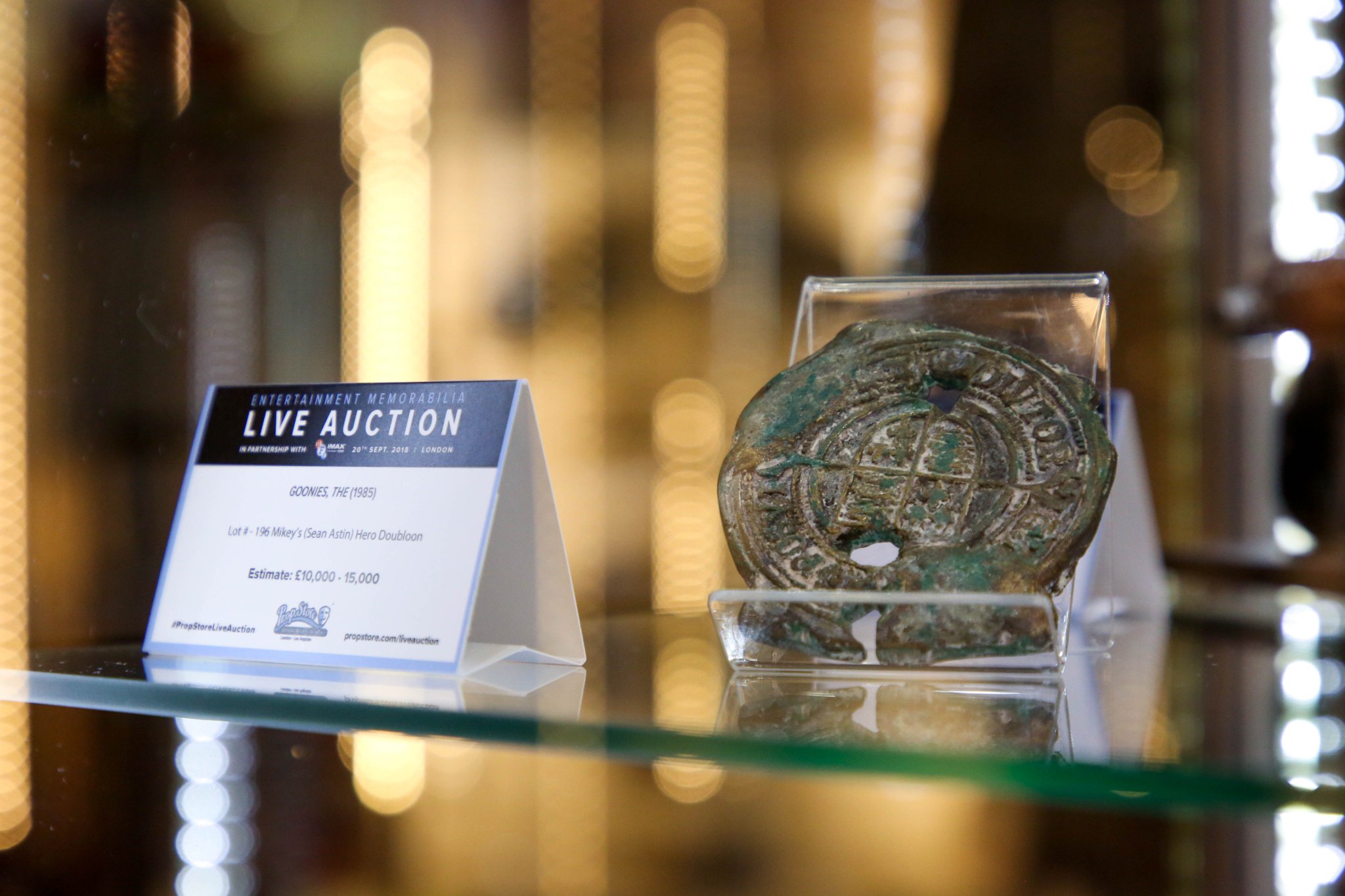 Prop Store Hey You Guysss The Goonies Coin Makes A Splash At A Cool 30 750 Prop Store Hey You Guysss The Goonies Coin Makes A Splash At A Cool 30 750
