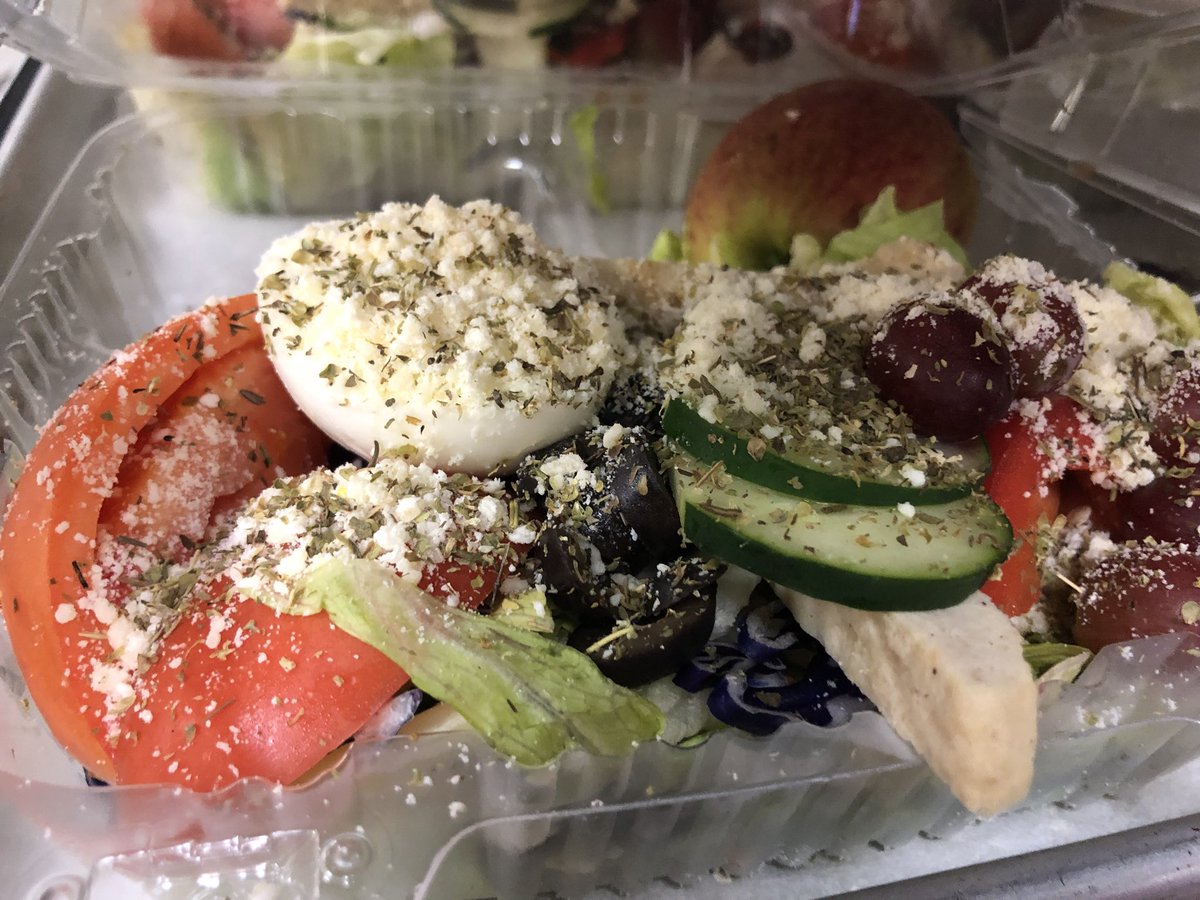 Take a trip to the west coast today and have a California salad and cool off with a frozen fruit juice cup! #ncssbethebest #committothecove #schoollunchrocks #getyourgreens