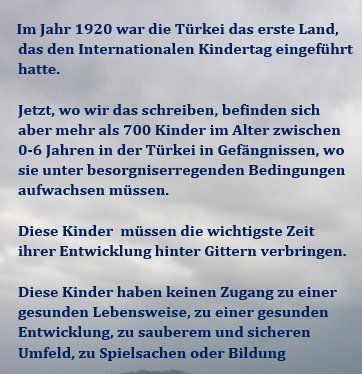 1stimme1schritt On Twitter An Alle Die Sich Um Das Wohlergehen Von Kindern Sorgen Turkei Weltkindertag Kindertag Kinderrechte Wasistdieschulddieserkinder Https T Co 7w9tqv5hqv
