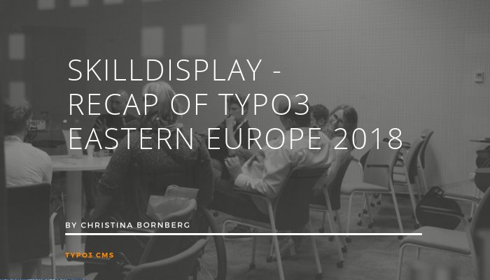 Typo3 Project On Twitter Today Skilldisplay S Blog Post