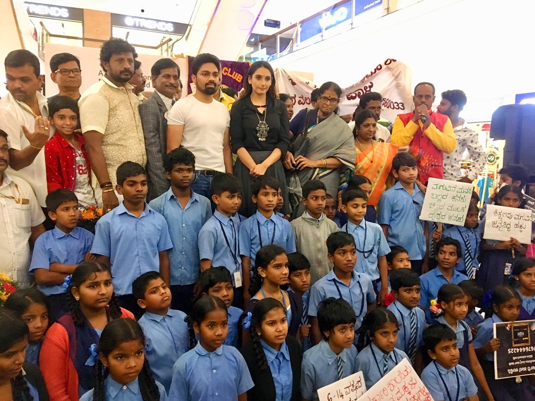 Screening of the Rishab Shetty movie on saving government schools with these little darlings was an amazing experience and the computer donation drive also went without a hitch, feeling ecstatic. 

Join me in the #SaveGovtSchools movement by giving a missed call to +91-7676444225