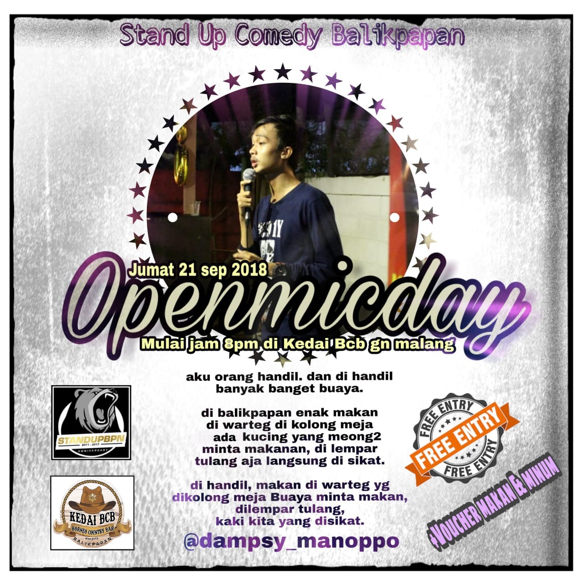 Besok lohh pokkk... Kesini kan?