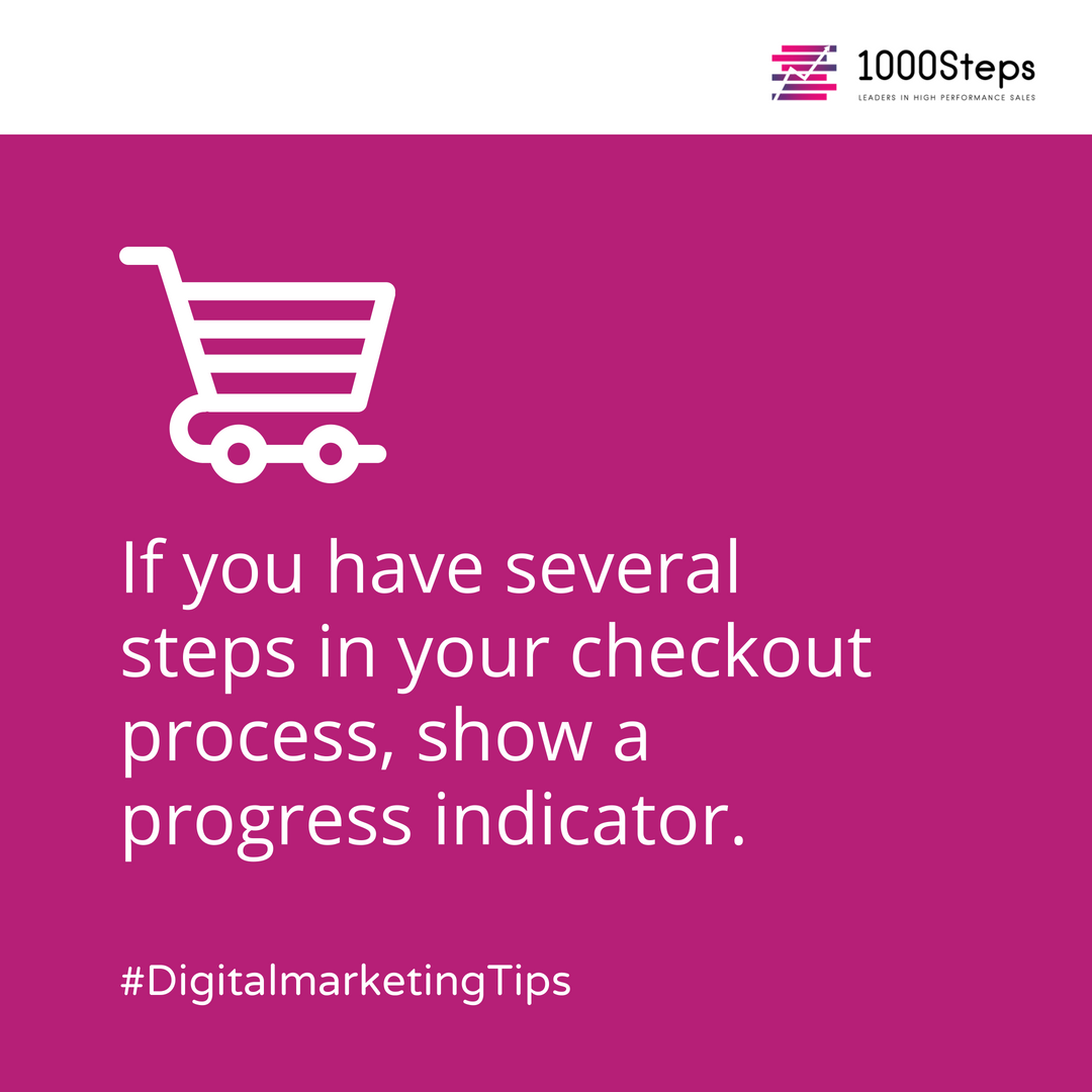 Fraser1000steps's tweet photo. This simple thing can help you bring down your cart abandonment rate and grow your online sales! #sales #onlinemarketing https://t.co/jQ1a9NaJRm