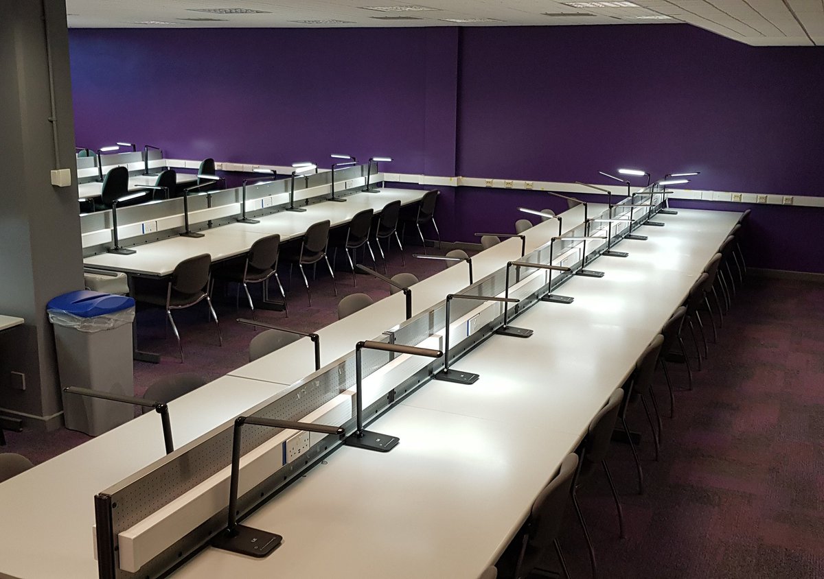 LibraryDMU's tweet image. Kimberlin&apos;s new Silent Study Room is nearly ready! Opening on 1st October as part of our #SpaceForSuccess investments, it offers 110 additional seats 24/7 with individual power and task lighting 💻 @dmuleicester @demontfortsu @DMUVC #loveDMU ❤ #ProudToBeMore #YourLibrary #DMU