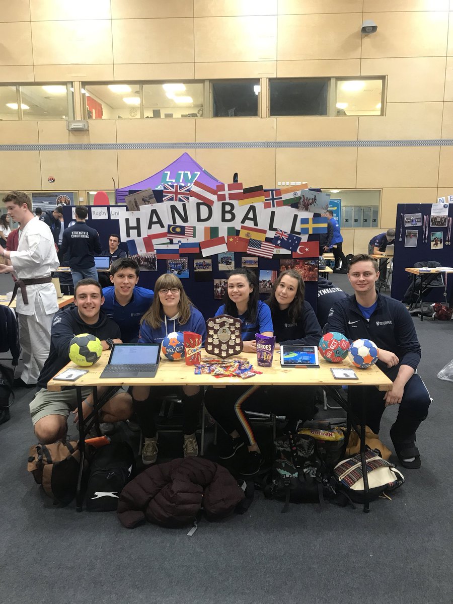 Come down and see us at freshers fair today and tomorrow. 🤾‍♂️🤾‍♂️ #sportliverpool #universityofliverpool #liverpoolhandball