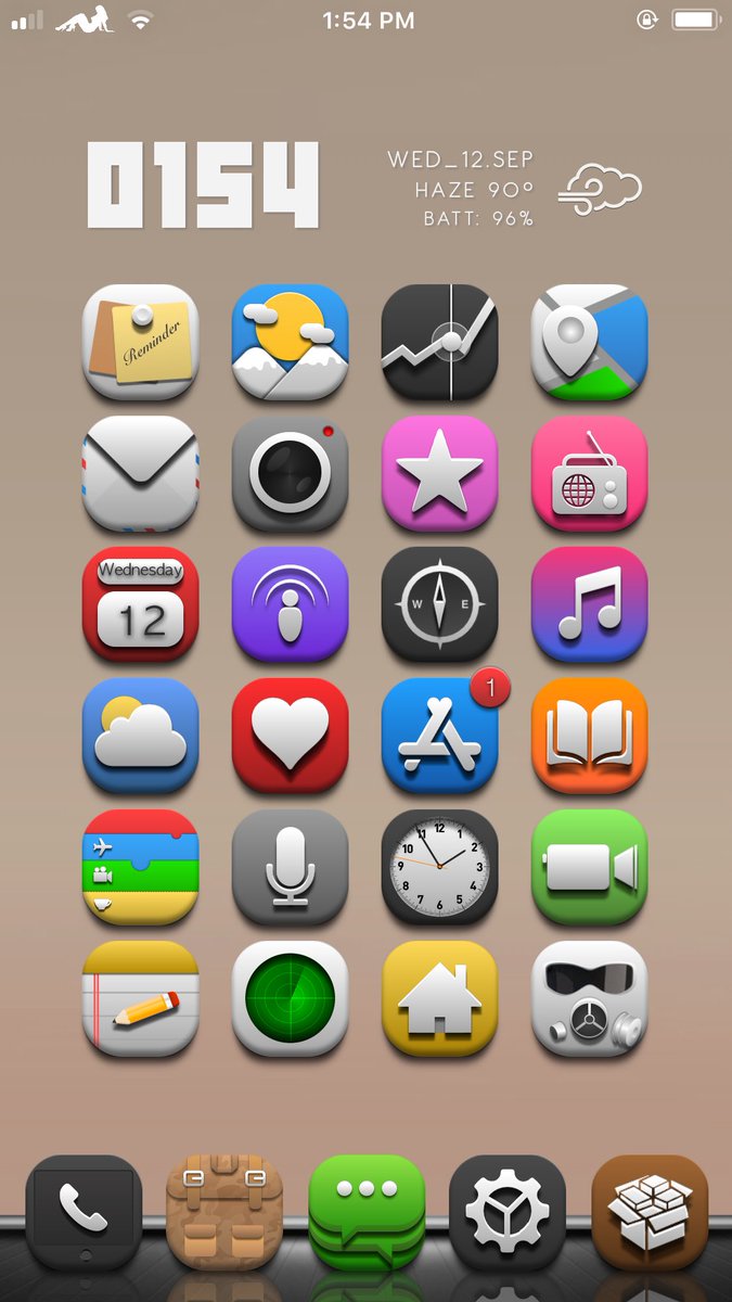A7laFe's tweet photo. If looking for something new for your device u should try these themes colors , shadow , and details 👇👇

1-Mi5 theme ✅
2-Merlen ✅
3-FeSeL ✅
4-BlackOrs Glyph ✅

Available in my repo :
https://t.co/QtzB69OB67 

RT

#cydia #theme #ios11 #jailbreak #anemone #electra #iPhone https://t.co/jTctxwbrhm