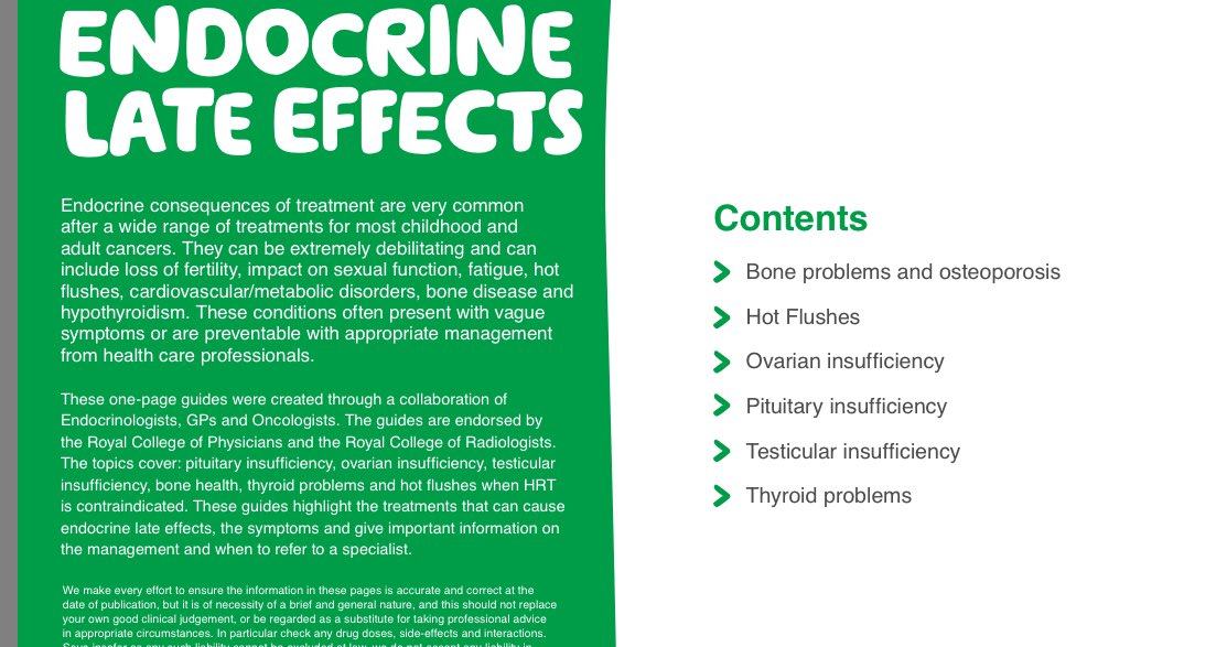 On a similar note... fantastic new resource from @MacmillanDrs on endocrine #lateeffects of cancer treatment to look out for and treat- certainly see these on the AMU. macmillan.org.uk/_images/endocr… #sambournemouth