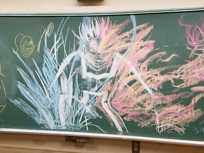 コンプリート ヒーローアカデミア 黒板 アート アニメ