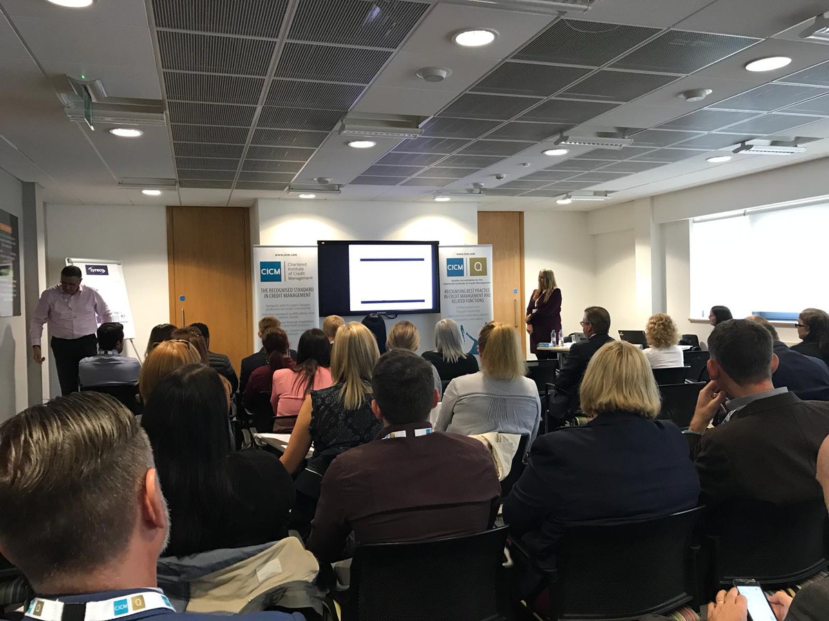 rimilia's tweet photo. Great to be at the @CICM_HQ Best Practice and Networking event. Insightful presentation from @VeoliaUK credit manager presenting on their journey to automating their #accountsreceivable using our intelligent finance software #Alloc8 https://t.co/APe4iW1amv