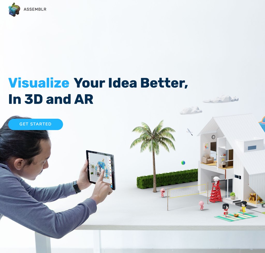 assemblrworld's tweet image. Our website has been revamped! Go check it out: assemblrworld.com
Visit our site to learn more about how Assemblr could help you visualize your product/brand/IP.
Assemblr—visualize your idea better, in 3D and AR.

#assemblr #3D #3Dapp #augmentedreality #arkit #arcore