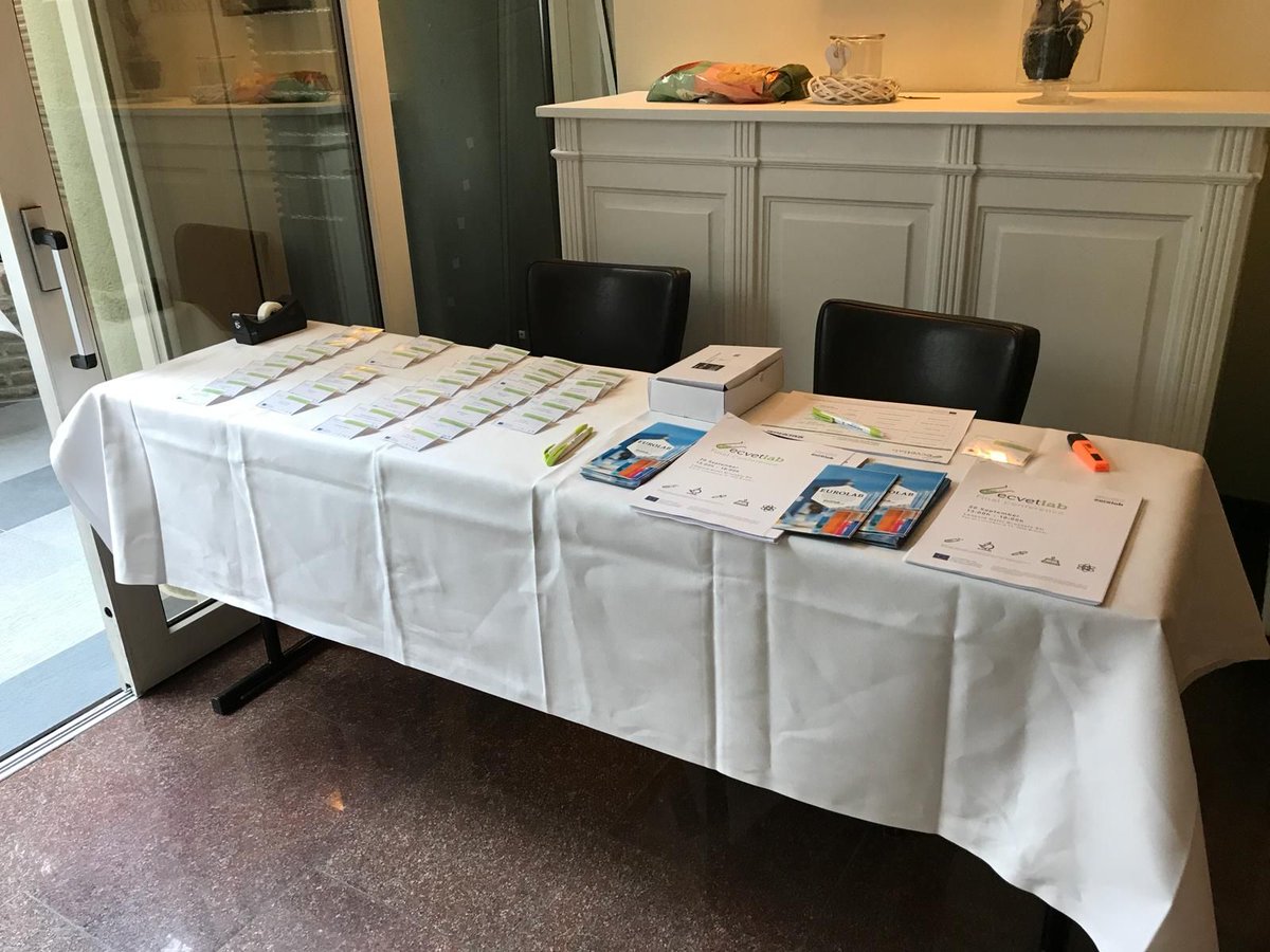 ECVETLab's tweet photo. Everything is ready for the Final Conference of @ECVETLab!!! @acadenascanamas @FEHJoseVal @NireasIWRC @Iproma_com @MMC_Learning @UCYOfficial https://t.co/31dWimOxot