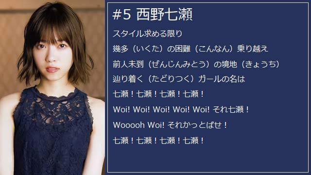 O Xrhsths Tkz Oc Jp Sto Twitter Nonno Amp 乃木坂46 お知らせ 西野七瀬の年内いっぱいでの乃木坂46卒業が発表されました 改めて モデル応援歌 をどうぞ 西野七瀬 吉田正尚 スタイル求める限り 幾多の困難乗り越え 前人未到の境地 辿り着くガールの名