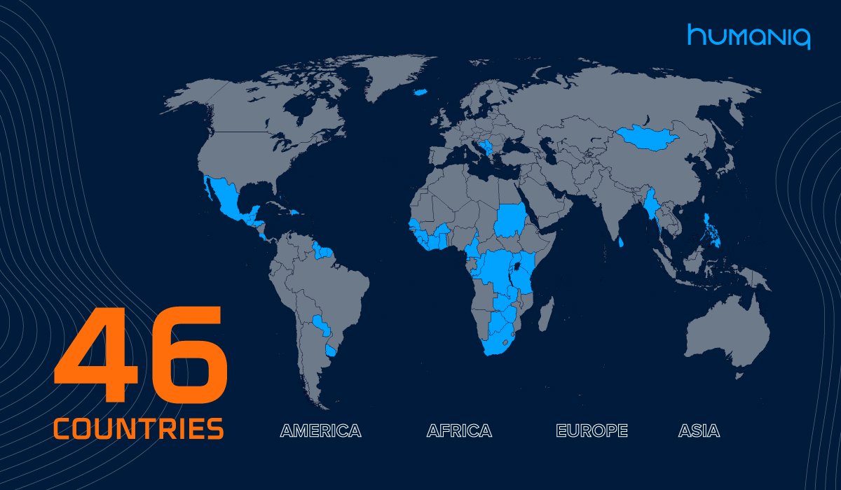 Humaniq's tweet photo. Humaniq was always meant to be a global platform, and today marks the day we prove this! #HumaniqApp is now open in 24 more countries around Latin America, South East Asia, and Europe!
#HMQnews #rt https://t.co/1marqW9xUv