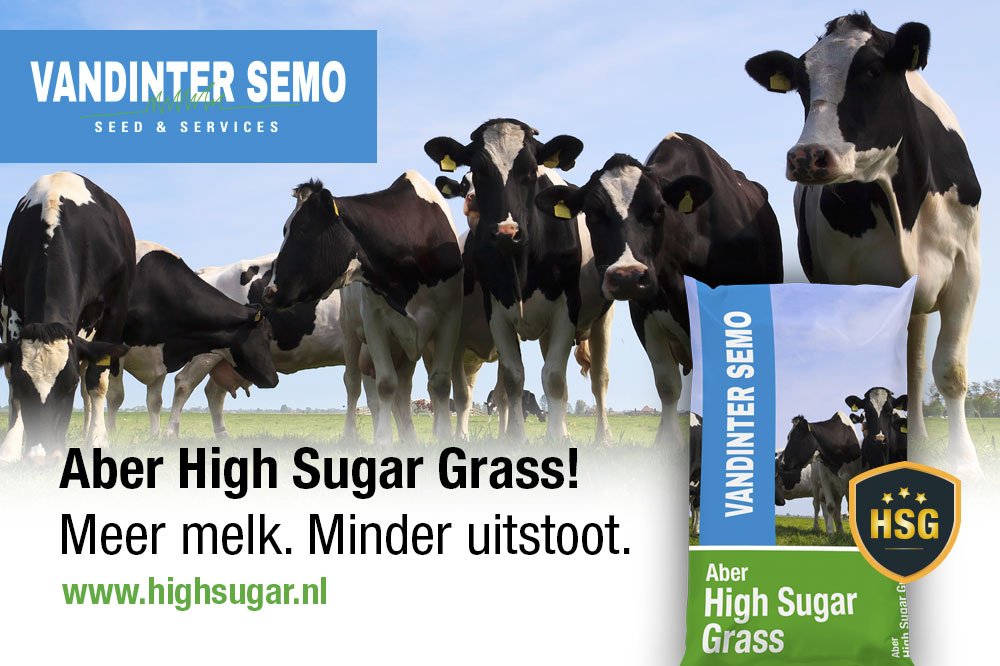 Het nieuwe grasmengsel van Vandinter Semo kan de melkproductie tot een liter/koe/dag verhogen - bit.ly/2OLhOxi