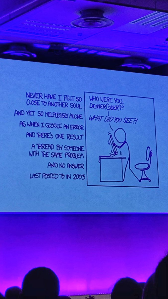 hel_zhou's tweet photo. Favourite slide of @DevOpsDaysLDN so far 🤣

#DevOpsDays https://t.co/uX0IJQCYnq