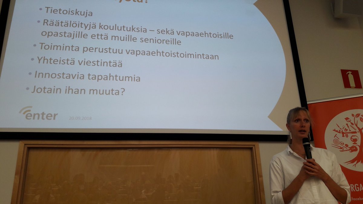 #ENTERry hyviä neuvoja kuinka kohdata opastettava seniori #vrkdigituki #kansalaisopistot