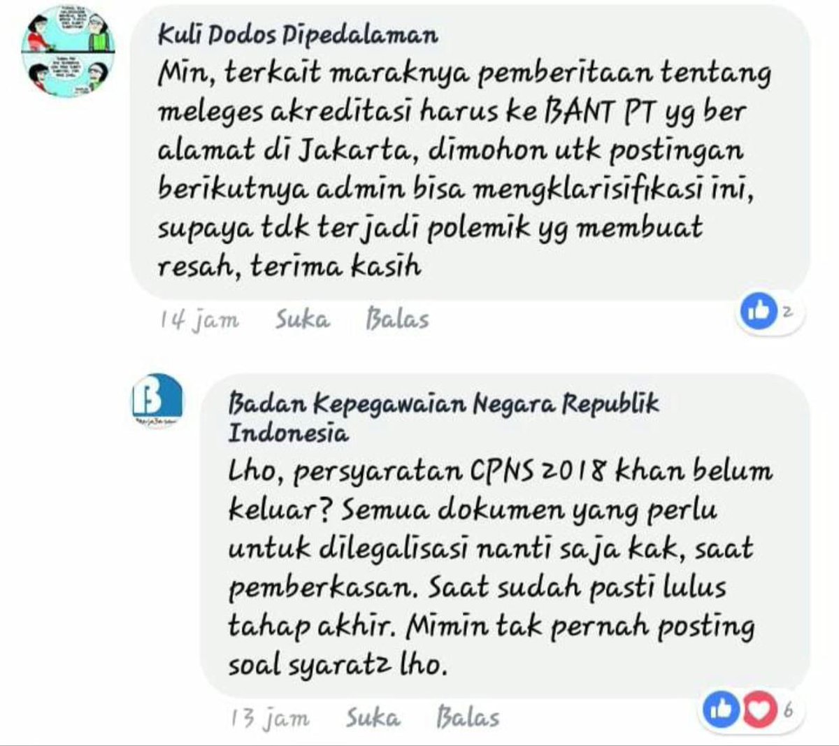 yusstiaR's tweet photo. @f3120n @panselnas Kak Ferdi tadi ada temen yang tanya dan ada balesan ini, semoga membantu https://t.co/0w5xNo1qQP