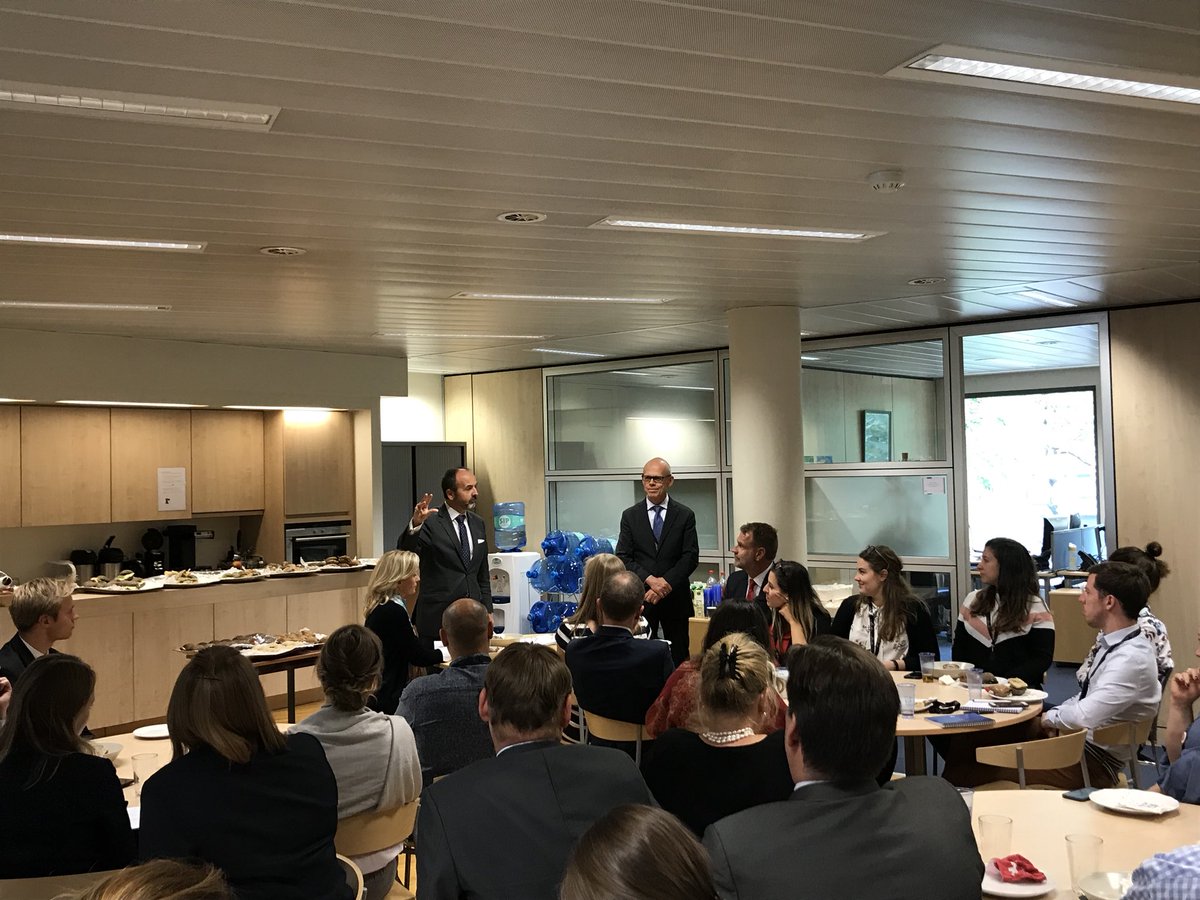 EEANorwayGrants's tweet photo. Today, @NEngelschion, Director General at the Department for European Affairs @NorwayMFA, emphasised how important the #EEANorwayGrants are in addressing common European challenges. Find out more in the new ‘Norway in Europe’ strategy for cooperation ➡️ https://t.co/HUKQG6irvW https://t.co/jnD2KRLBNf