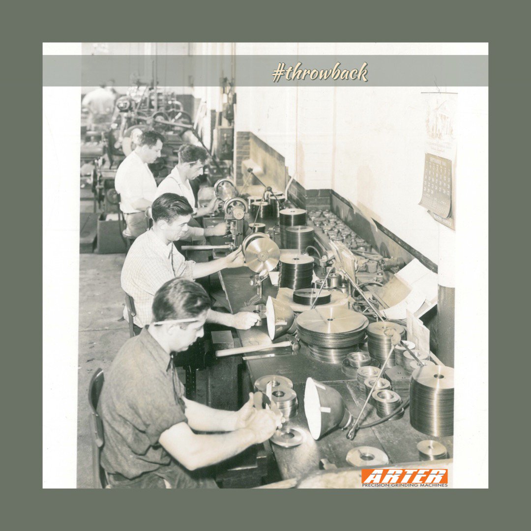 ObsidianMfg's tweet photo. #Throwback to September 1941 when #ArterGrindingMachineCompany was preparing to support their country during #WWII. #AmericanMade #MadeInAmerica #Manufacturing #ManualMachining #RotaryGrinder #SurfaceGrinding #WorcesterMA #Worcester #ObsidianMFG #RockfordIL https://t.co/IKexau3SC9