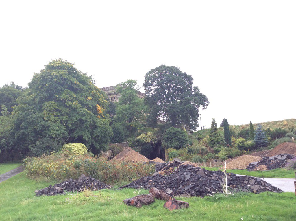 ATOH have been up <a href="/NottmCastle/">Nottingham Castle</a>, yesterday, today and again tomorrow, leading #history education cave tours.