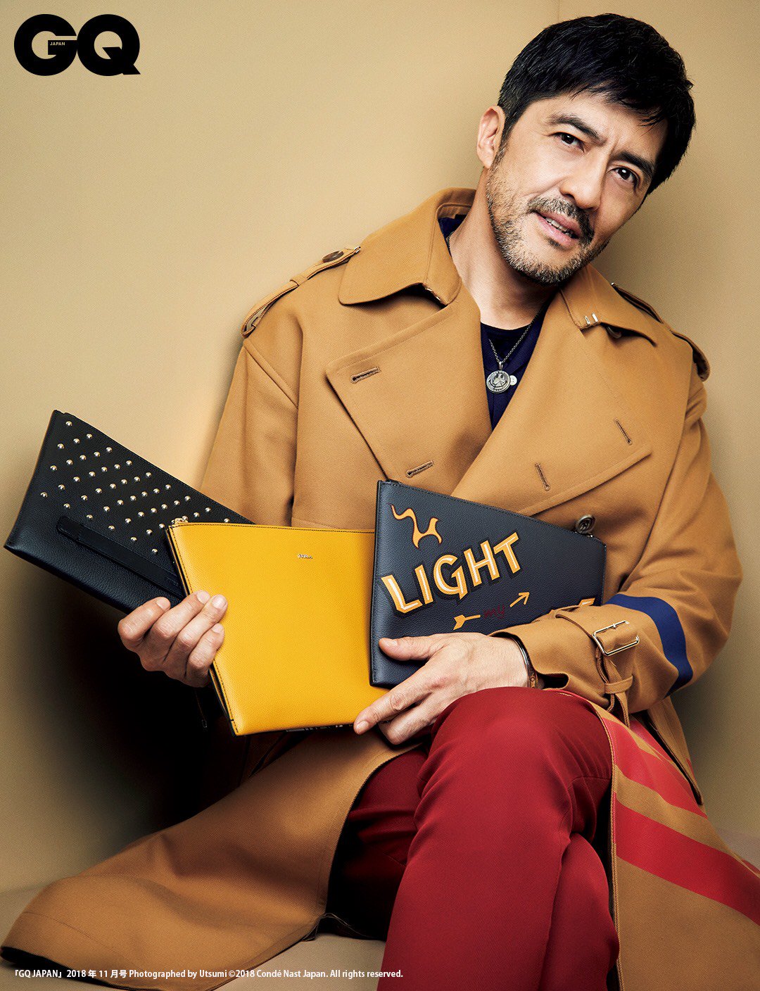 谷中敦 Gq Japan 18年11月号 9月22日発売です Furla Gq Gqjapan T Co Mxfafoubaq Twitter