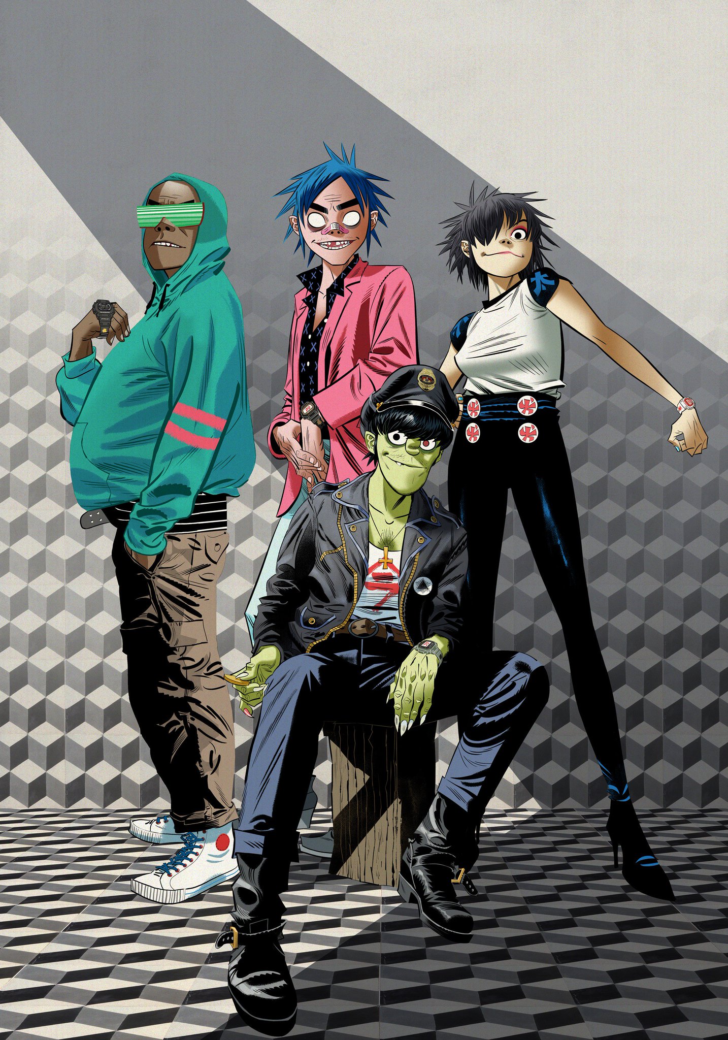 gorillaz on Twitter: "Murdoc. He's back. In the nick of time ⏱…