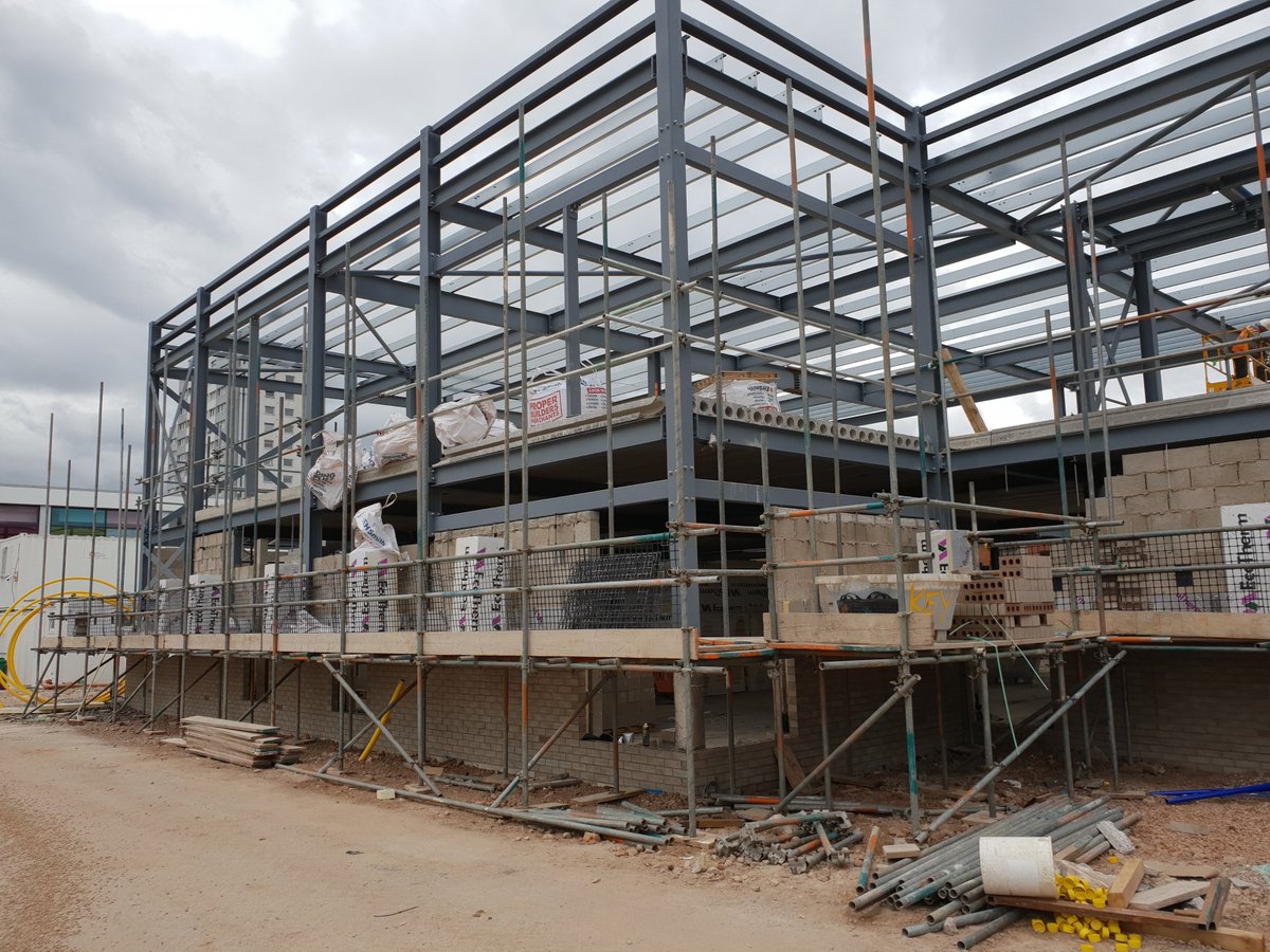 westhart_p's tweet image. WHP Progress Photos: New #primarycare centre for Smith&apos;s Wood @NorthSolihull taking shape niecely @GHWconsulting @keyconstruct #healtharchitecture