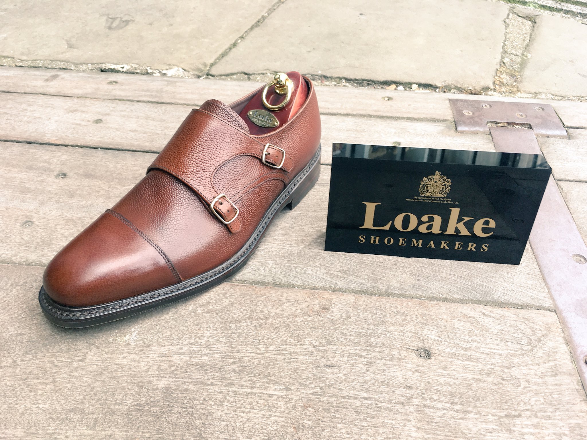 Loake Canterbury on X Our classic monk strap design with a twist. The Benedict in brown grained leather is the latest style added to our collection. With the new durable shadow sole